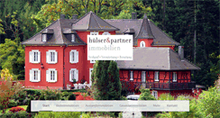 Desktop Screenshot of huelser-partner.de