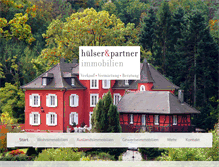 Tablet Screenshot of huelser-partner.de
